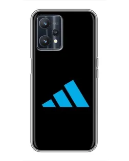 Чохол для Realme 9 з картинкою «Adidas Cyan Logo»