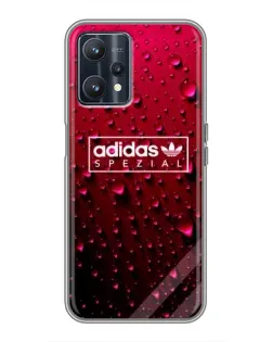 Чохол для Realme 9 з картинкою «Adidas Gold Marble»