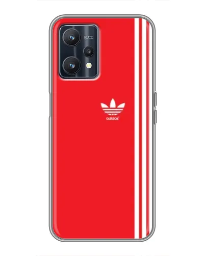 Чохол для Realme 9 з картинкою «Червоний мінімалізм Adidas» Чохол для Realme 9 з картинкою «Червоний мінімалізм Adidas»
