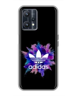Чохол для Realme 9 з картинкою «Вибух фарб Adidas»