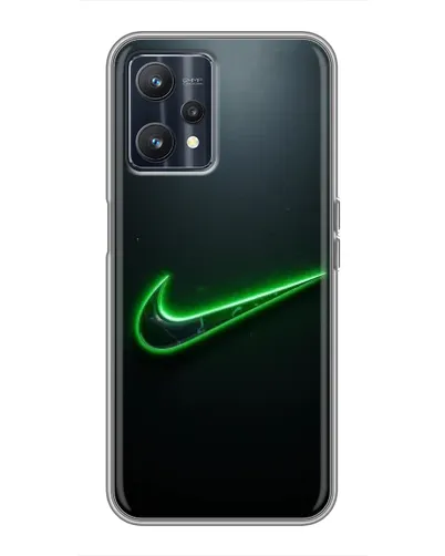 Чохол для Realme 9 з картинкою «Неоновий контур Nike» Чохол для Realme 9 з картинкою «Неоновий контур Nike»