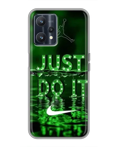 Чохол для Realme 9 з картинкою «Зелений неоновий Nike» Чохол для Realme 9 з картинкою «Зелений неоновий Nike»