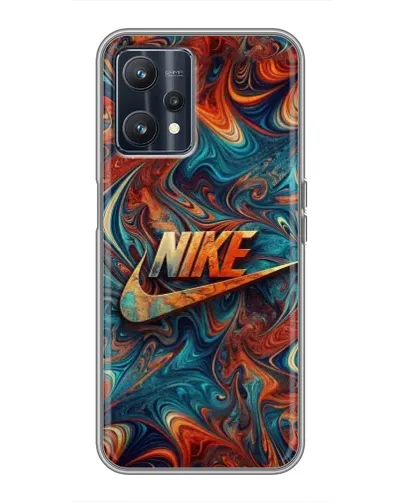 Чохол для Realme 9 з картинкою «Nike в абстракції» Чохол для Realme 9 з картинкою «Nike в абстракції»
