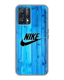 Чохол для Realme 9 з картинкою «Блакитне дерево Nike»