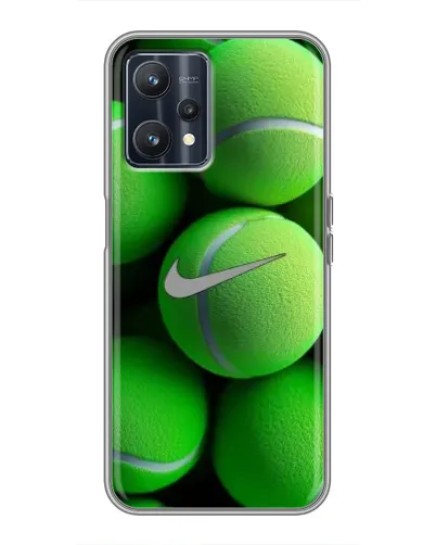 Чохол для Realme 9 з картинкою «Тенісні м'ячі Найк» Чохол для Realme 9 з картинкою «Тенісні м'ячі Найк»