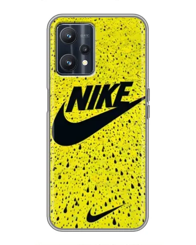 Чохол для Realme 9 з картинкою «Жовтий текстурний Nike» Чохол для Realme 9 з картинкою «Жовтий текстурний Nike»