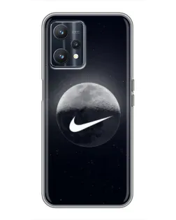 Чохол для Realme 9 з картинкою «Nike у стилі графіті»