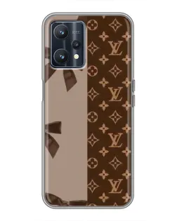 Чохол для Realme 9 з картинкою «Louis Vuitton — банти»