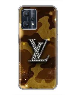 Чохол для Realme 9 з картинкою «Камуфляжний Louis Vuitton»