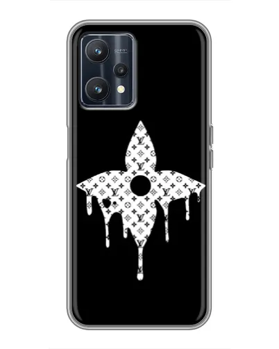 Чохол для Realme 9 з картинкою «Квіткова монограма» Чохол для Realme 9 з картинкою «Квіткова монограма»