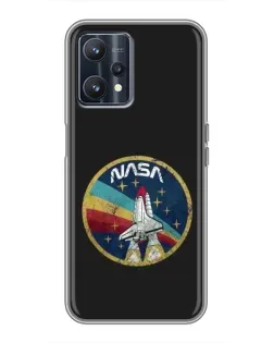 Чохол для Realme 9 з картинкою «NASA — емблема місії»