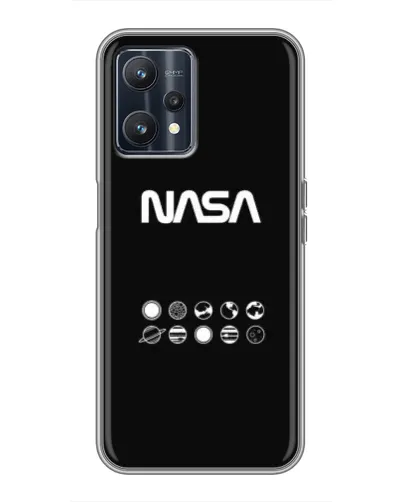 Чохол для Realme 9 з картинкою «NASA — технічний принт» Чохол для Realme 9 з картинкою «NASA — технічний принт»