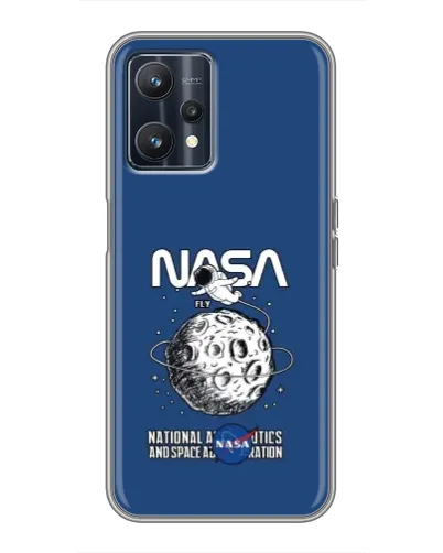 Чохол для Realme 9 з картинкою «NASA — місячна місія» Чохол для Realme 9 з картинкою «NASA — місячна місія»