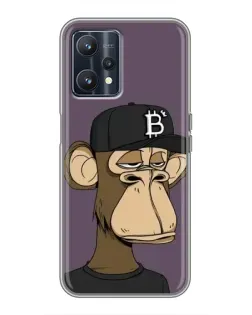 Чохол для Realme 9 з картинкою «Bored Ape в кепці»
