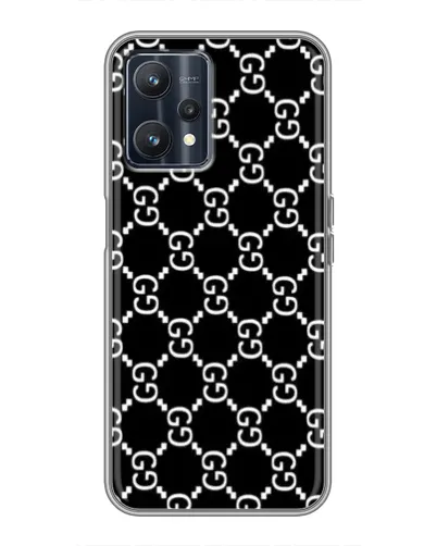 Чохол для Realme 9 з картинкою «Gucci — сітчастий паттерн»