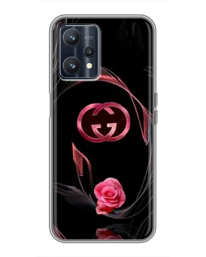 Чохол для Realme 9 з картинкою «Gucci — неонова троянда»