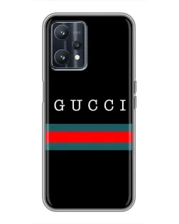 Чохол для Realme 9 з картинкою «Gucci — червоний пояс»