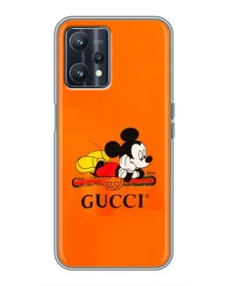 Чохол для Realme 9 з картинкою «Міккі Маус Gucci — помаранч» Чохол для Realme 9 з картинкою «Міккі Маус Gucci — помаранч»