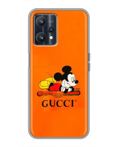 Чохол для Realme 9 з картинкою «Міккі Маус Gucci — помаранч» Чохол для Realme 9 з картинкою «Міккі Маус Gucci — помаранч»