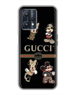 Чохол для Realme 9 з картинкою «Gucci — герої Disney та монограма» Чохол для Realme 9 з картинкою «Gucci — герої Disney та монограма»