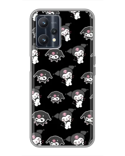 Чохол для Realme 9 з картинкою «Чорний паттерн Kuromi» Чохол для Realme 9 з картинкою «Чорний паттерн Kuromi»