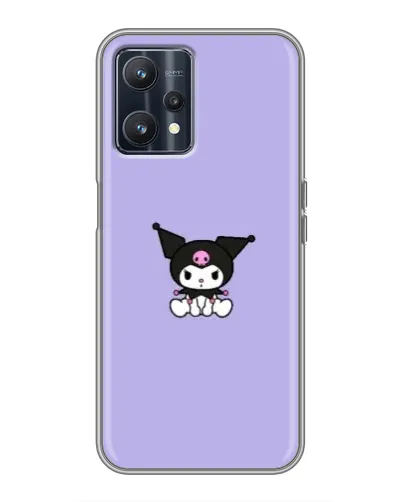 Чохол для Realme 9 з картинкою «Kuromi — фіолетовий мінімалізм» Чохол для Realme 9 з картинкою «Kuromi — фіолетовий мінімалізм»