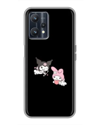 Чохол для Realme 9 з картинкою «My Melody та Kuromi» Чохол для Realme 9 з картинкою «My Melody та Kuromi»