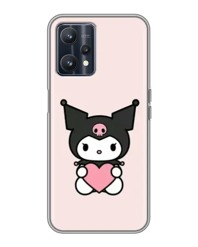 Чохол для Realme 9 з картинкою «Kuromi та серце» Чохол для Realme 9 з картинкою «Kuromi та серце»