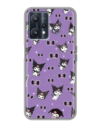 Чохол для Realme 9 з картинкою «Kuromi — патерн» Чохол для Realme 9 з картинкою «Kuromi — патерн»