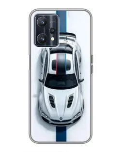 Чохол для Realme 9 з картинкою «Вид зверху — BMW M»
