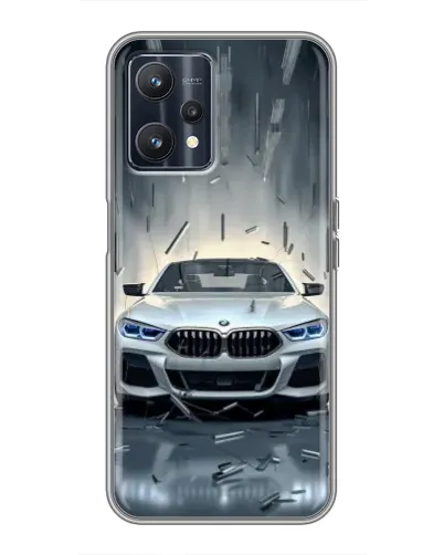 Чохол для Realme 9 з картинкою «BMW у світлі фар»