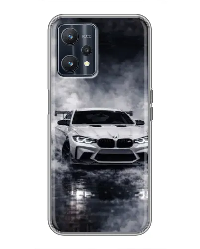 Чохол для Realme 9 з картинкою «BMW крізь туман»