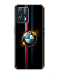 Чохол для Realme 9 з картинкою «BMW M-Power неон»