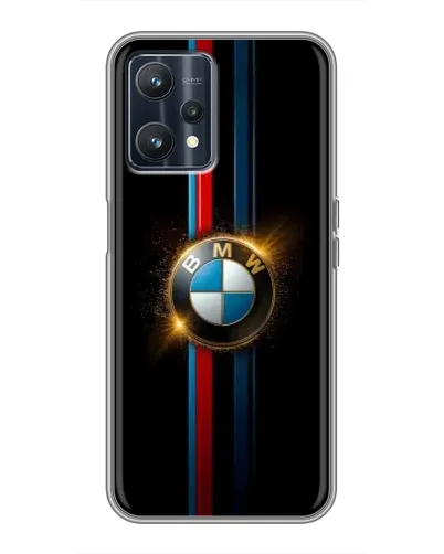 Чохол для Realme 9 з картинкою «BMW M-Power неон»