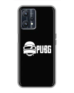Чохол для Realme 9 з картинкою «PUBG — класичний лого»