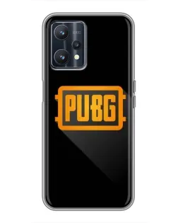 Чохол для Realme 9 з картинкою «PUBG — рамка лого»