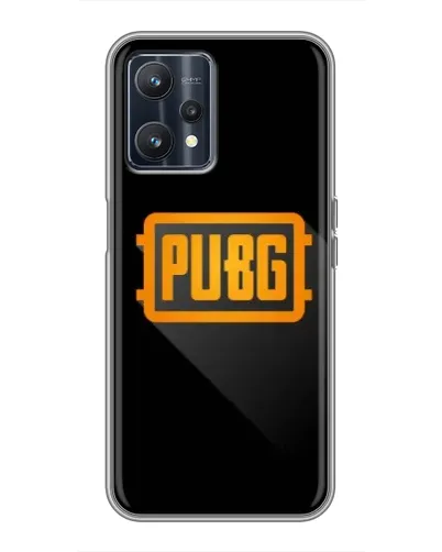 Чохол для Realme 9 з картинкою «PUBG — рамка лого»