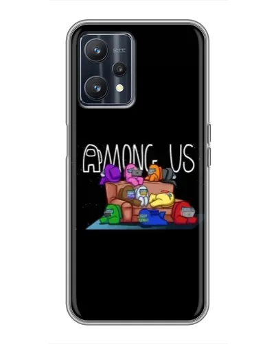 Чохол для Realme 9 з картинкою «Логотип Among Us»