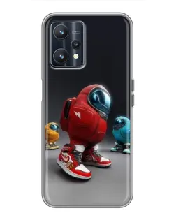 Чохол для Realme 9 з картинкою «Among Us — 3D стиль»