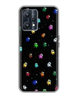 Чохол для Realme 9 з картинкою «Екіпаж Among Us»