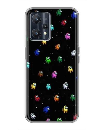 Чохол для Realme 9 з картинкою «Екіпаж Among Us»