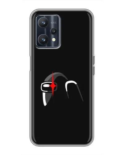 Чохол для Realme 9 з картинкою «Among Us шолом»