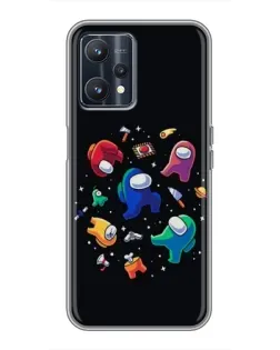 Чохол для Realme 9 з картинкою «Among Us космос»