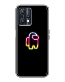 Чохол для Realme 9 з картинкою «Among Us градієнт»