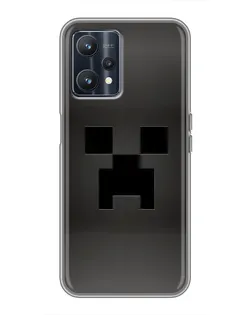 Чохол для Realme 9 з картинкою «Чорний кріпер градієнт»