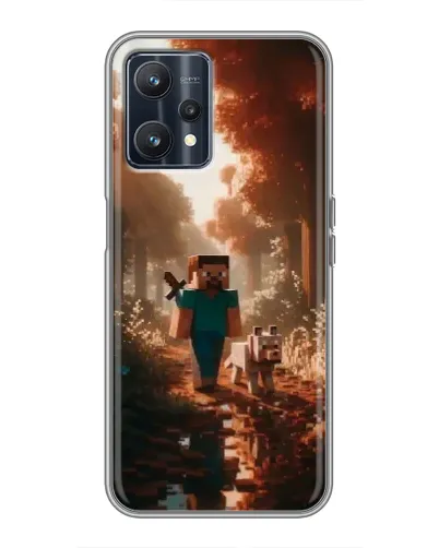 Чохол для Realme 9 з картинкою «Стів у лісі»