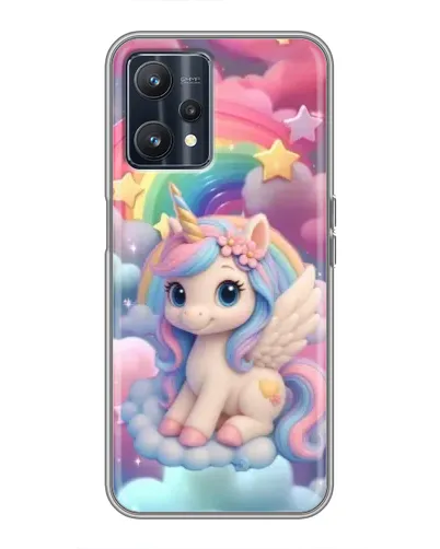 Чехол для Realme 9 с картинкой «Маленький единорог»