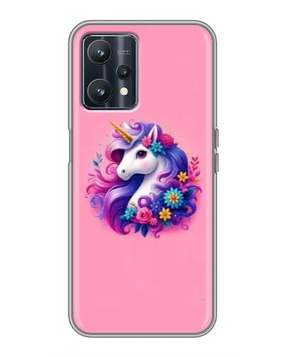 Чехол для Realme 9 с картинкой «Сказочный единорог»
