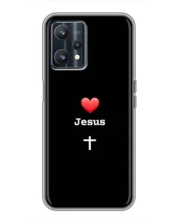 Чохол для Realme 9 з картинкою «Серце - Jesus» Чохол для Realme 9 з картинкою «Серце - Jesus»
