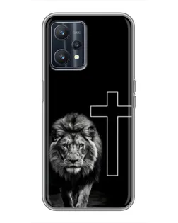 Чохол для Realme 9 з картинкою «Лев та Хрест» Чохол для Realme 9 з картинкою «Лев та Хрест»